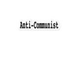 Anti-Communist vinyl stickers