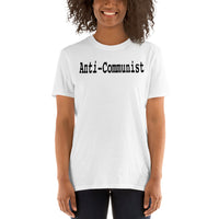 Anti-Communist Unisex T-Shirt (white)